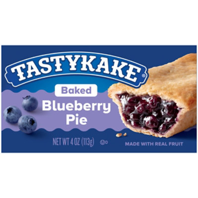 Tastykake Pie Blueberry - 4 Oz - Image 1