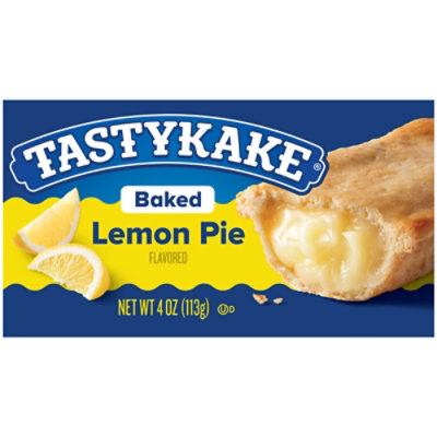 Tastykake Baked Lemon Pie Individually Wrapped Lemon Flavored Snack Pie - 4 Oz - Image 3