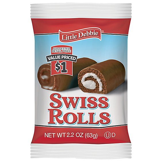 Little Debbie Swiss Rolls - 2.7 Oz