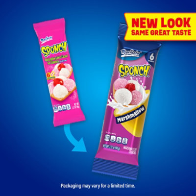 Marinela Sponch Coconut and Strawberry Marshmallow Cookies - 6 - 3.17 Oz - Image 4