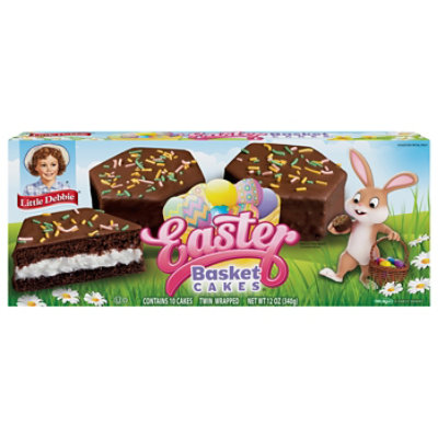 Little Debbie Cakes Chocolate Easter Basket - 12 Oz