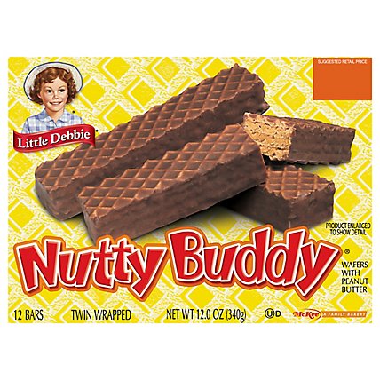 Little Debbie Nutty Bars - 12 Count - Image 1
