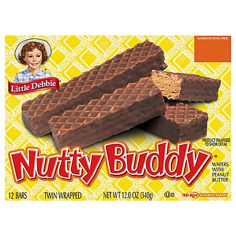 Little Debbie Nutty Bars - 12 Count