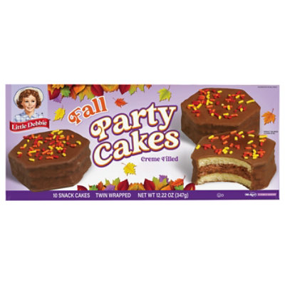Little Debbie Cookies Fall Party Chocolate - 12.5 Oz