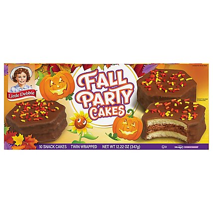 Little Debbie Cookies Fall Party Chocolate - 12.5 Oz - Image 1