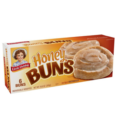Little Debbie Breakfast Pastries Honey Buns - 6 Count - Image 1
