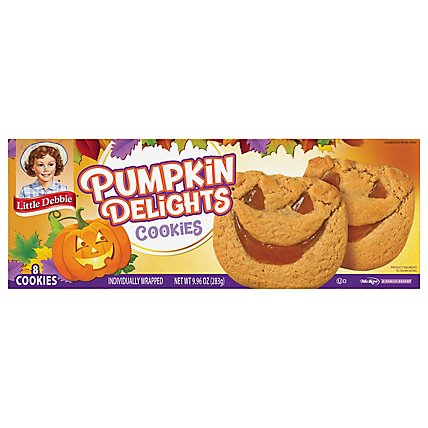 Little Debbie Cookies Pumpkin Delights - 9.8Oz - Image 1