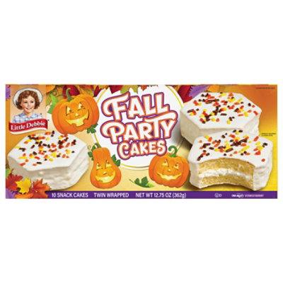 Little Debbie Cakes Snack Fall Party Vanilla - 12.5 Oz - Image 3