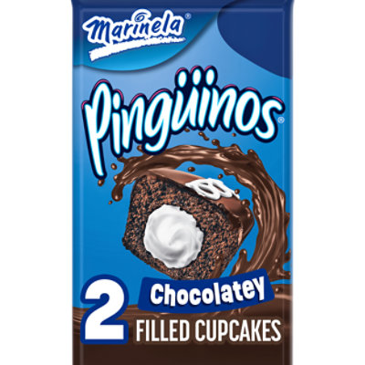 Marinela Pinguinos Chocolate Crème Filled - 2 - 2.82 Oz - safeway