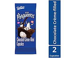 Marinela Pinguinos Cupcakes Creme Filled Chocolate - 2 Count