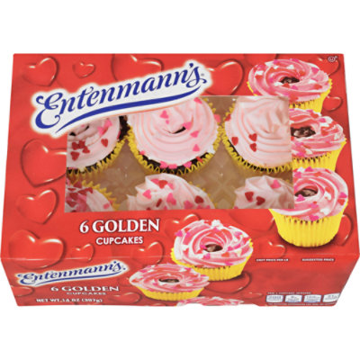 Entenmann's Holiday Golden Cupcake - 14 Oz - Image 1