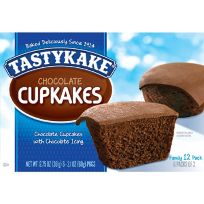 Tastykake Chocolate Cupkakes Chocolate Cupcakes - 12 Count - Image 6