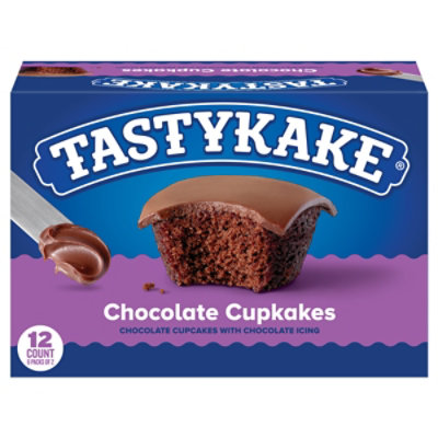 Tastykake Chocolate Cupkakes Chocolate Cupcakes - 12 Count - Image 2