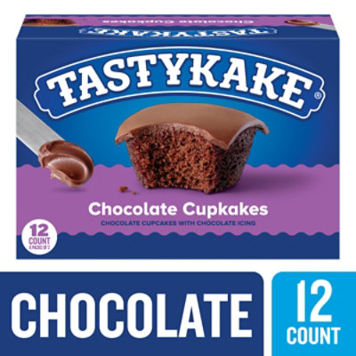 Tastykake Chocolate Cupkakes Chocolate Cupcakes - 12 Count - Image 3