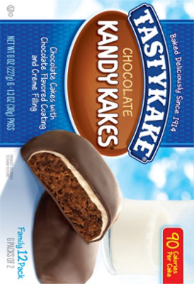 Tastykake Kandy Kake Chocolate - 8 Oz - Image 6