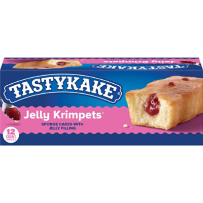 Tastykake Jelly Krimpets Jelly Filled Snack Cakes - 12 Count - Image 1