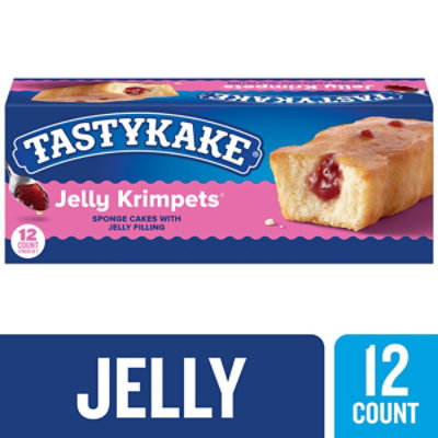 Tastykake Jelly Krimpets Jelly Filled Snack Cakes - 12 Count - Image 1