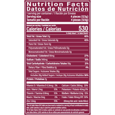 Bimbo Mini Mantecadas con Nuez Muffins 4 count - 4.34 Oz - Image 3