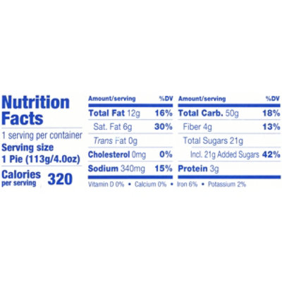 Tastykake Pie Peach - 4 Oz - Image 5