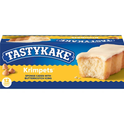 Tastykake Butterscotch Krimpets Sponge Cakes with Butterscotch Icing - 12 Count - Image 3