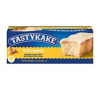 Tastykake Butterscotch Krimpets Sponge Cakes with Butterscotch Icing - 12 Count