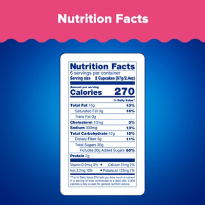 Tastykake Cup Cakes Cream Filled Chocolate - 13.5 Oz - Image 5