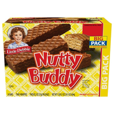 Little Debbie Nutty Bars Big Pack - 24 CT - Image 3