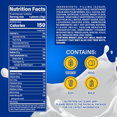 Marinela Principe Chocolate Filled Sandwich Cookies - 17.21Oz - Image 5