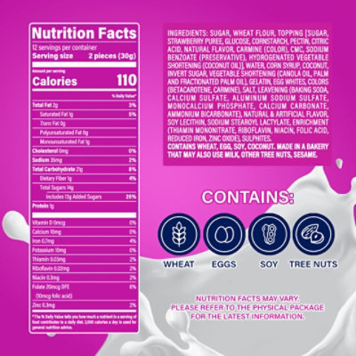 Marinela Sponch Marshmallow and Strawberry Coconut Cookies - 4 - 3.17 Oz - Image 5