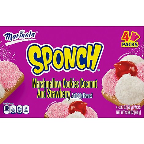 Marinela Sponch Marshmallow Cookies - 15.87 Oz