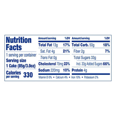 Tastykake Chocolate Junior - 3.13 Oz - Image 3