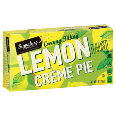  Signature SELECT Lemon Creme Snack Pie - 4.5 Oz 