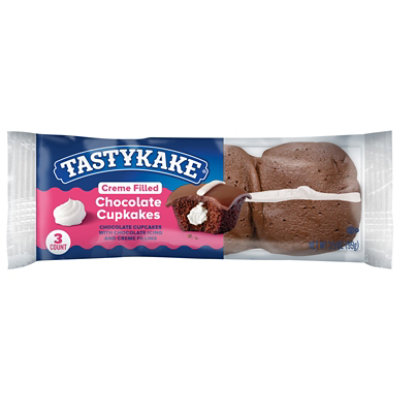 Tastykake Cupcakes Chocolate Cream - 3.5 Oz - Image 3