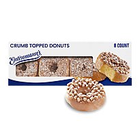 Entenmanns Donuts Crumb Topped - 8 Count
