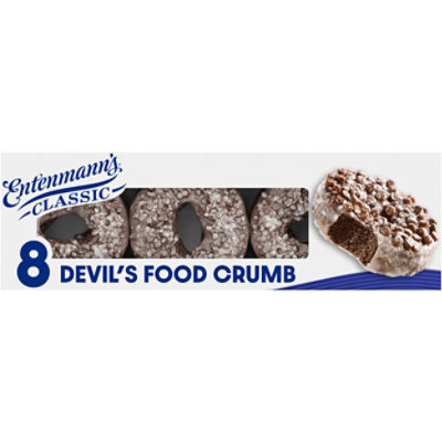 Entenmann's Devil's Food Crumb Donuts - 17 Oz - Image 1