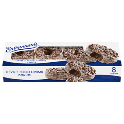 Entenmann's Devil's Food Crumb Donuts - 17 Oz