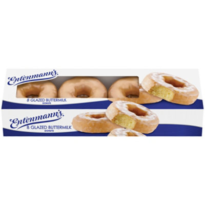 Entenmann's Glazed Buttermilk Donuts - 18 Oz