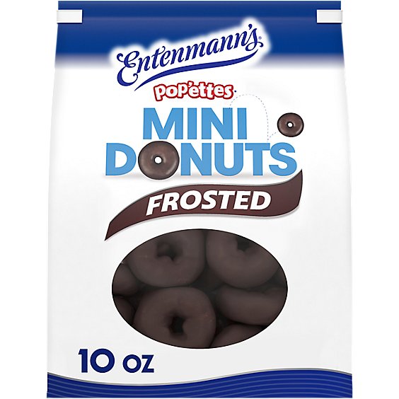 Entenmann's Frosted Bagged Donuts - 10 Oz