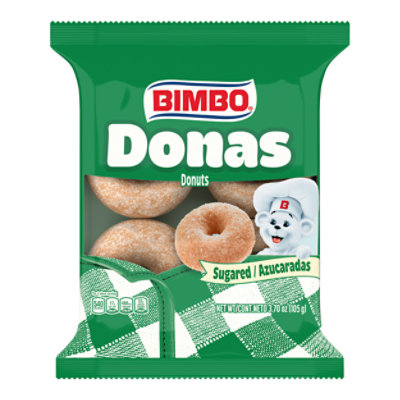 Bimbo Donas Sugared Donuts - 3.7 Oz