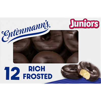 Entenmann's Mini Rich Frosted Donut Juniors - 12 - 14 Oz