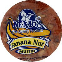 Nemos Banana Nut Muffin - 4 Oz