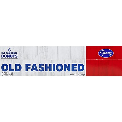 Franz Donuts Old Fashion 6 Count - 12 Oz - Image 6