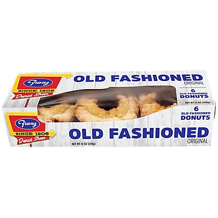 Franz Donuts Old Fashion 6 Count - 12 Oz - Image 2