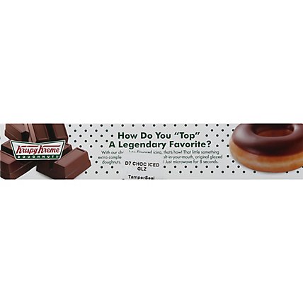 Krispy Kreme Doughnuts Chocolate Iced Glazed 6 Count - 12 Oz - Image 6
