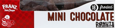 Franz Donuts Mini Premium Chocolate - 9 Oz - Image 2