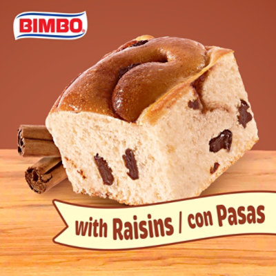Bimbo Roles De Canela Con Pasas Cinnamon Rolls with Raisins - 12.5 Oz - Image 2