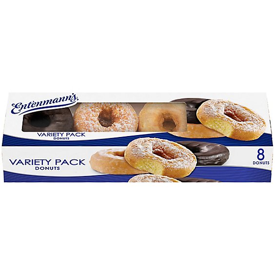Entenmann's Variety Pack Donuts - 8 Count