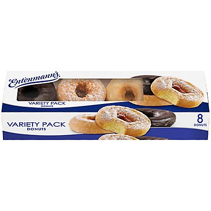 Entenmann's Variety Pack Donuts - 8 Count - Image 1