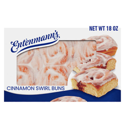 Entenmann's Cinnamon Swirl Buns - 18 Oz - Image 1