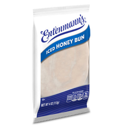 Entenmann's Single Serve Jumbo Iced Honey Bun - 4 Oz - Image 1